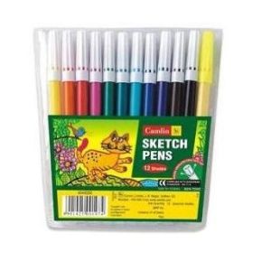 Luxor Drawing Kit Wax Crayon Set 12 shades Sketch Pen set 12 shade   BookStation