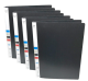 Ring Binder 2D PVC File, A4 Black