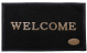 PVC Anti Skid Welcome Door Mat Black