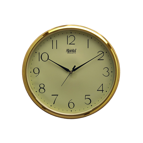 Buy Ajanta Black Plastic Analog Standard Wall Clock with Glass (4 x 25.5  cm) AQ-5127 Online at Best Prices in India - JioMart.